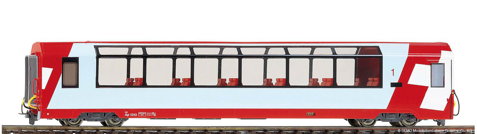 074-3289128 - H0m - Panoramawagen 2. Klasse, Bp 2538 Glacier-Express, RhB, Ep. VI